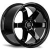 AVID.1 AV-06 Gloss Black 18x8.5 Custom Wheel Fits 5x114 Bolt Pattern with +35 Offset Lightweight Performance Alloy Wheel Aggressive Street Style & Track-Ready Car Accessories view 1