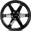AVID.1 AV-06 Gloss Black 18x8.5 Custom Wheel Fits 5x114 Bolt Pattern with +35 Offset Lightweight Performance Alloy Wheel Aggressive Street Style & Track-Ready Car Accessories view 2
