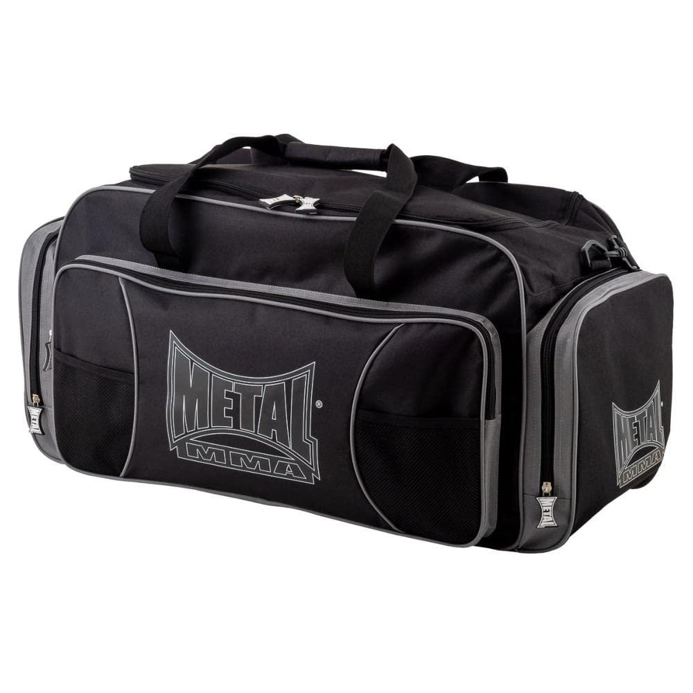 Metal Boxing MMA Sports Bag - 69L - Unisex Adult, Black, Manufacturer Size: One Size