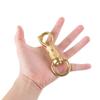 AOWESM Solid Brass Panic Snap 1-1/8 Inch X 4-1/4 Inch Quick Release with Round Swivel and Twist Body (1 Piece) view 4