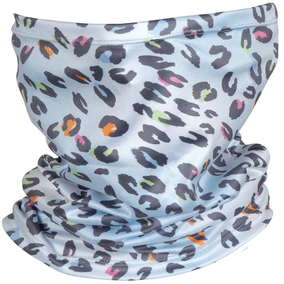 iscream Child's Jungle Cat Gaiter Face Cover for Allergies, Dust and Outdoor Activity