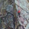 TRANGO Halo Breathable Helmet | Rock Climbing Gear, (Medium/Large, Red) view 4