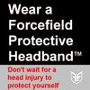 Cheerleading Headgear by Forcefield Red M view 4