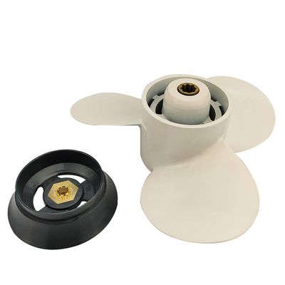 ARKDOZA 9 3/4x6 1/2 RH Prop Aluminum Outboard Propeller for Yamaha 9.9-15HP Outboard Motor Based on OEM 683-W4592-02-EL