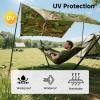 FREE SOLDIER Camping Tarp Waterproof Portable Multifunctional Outdoor Camping Traveling Awning Backpacking Shelter Rain Tarp (Camo 1010.5ft) view 4