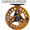 M MAXIMUMCATCH Maxcatch ECO Large Arbor Fly Fishing Reel (3/4wt 5/6wt 7/8wt) and Pre-Loaded Fly Reel with Line Combo (Fly Reel Brown Trout, 7/8 Weight) view 4