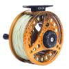 M MAXIMUMCATCH Maxcatch ECO Large Arbor Fly Fishing Reel (3/4wt 5/6wt 7/8wt) and Pre-Loaded Fly Reel with Line Combo (Brown Trout Reel Loaded Moss Green Line, 5/6 Weight) view 2