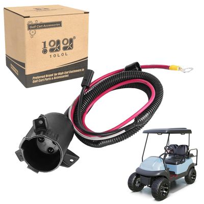 10L0L Golf Cart Charger DC Receptacle for Club Car Precedent 2004-up Electric Carts, OEM# 103375501