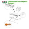 10L0L Golf Cart Charger DC Receptacle for Club Car Precedent 2004-up Electric Carts, OEM# 103375501 view 2