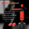 Soozier Boxing Bag, Freestanding Punching Bag with Speed Ball, Rotating Boxing Bar and Gloves, Weighted Base view 4