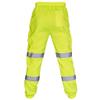 XUETON Mens Road Work Pant High Visibility Overalls with Reflective Tape Pants(Green,Medium) view 2