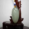 2.2" China Certified Nature Hetian Nephrite Jade Smart Blessing Buddha Hand Carved Necklace Pendant 2384 view 3