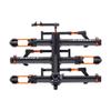 KUAT NV Add-On 2.0-2" - +1 -Bike Rack | Increases The 2" NV 2.0 to a 3-Bike Hitch Rack | Rugged All-Metal Construction | E-Bike Compatible | Gray Metallic and Orange Anodize (NA21G) view 2
