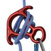YXGOOD 50KN Rescue Figure, 8 Descender Large Bent-Ear Belaying and Rappelling Gear Belay Device Climbing for Rock Climbing Peak Rescue Aluminum Magnesium Alloy (Red) view 3