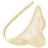 ACSUSS Mens Sheer Mesh Lingerie Bulge Pouch C-String Thong C-Strap Briefs Underwear Nude OneSize view 1