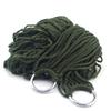Hammock, Camping Hammock for Outdoor, Backpacking, Travel & Survival, Lightweight Nylon Mesh Rope Hammocks view 4