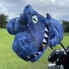 dinofactory T-Rex Golf Head Cover Dinosaur Driver Headcover (Blue) view 4