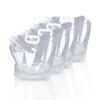 Soddeph Collapsible Water Container Bag, BPA Free Food Grade Clear Plastic Storage Jug for Sport Camping Riding Mountaineer,Freezable, Food Grade (4-pack-2.6 Gal) view 1