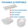 Soddeph Collapsible Water Container Bag, BPA Free Food Grade Clear Plastic Storage Jug for Sport Camping Riding Mountaineer,Freezable, Food Grade (4-pack-2.6 Gal) view 4