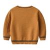 Auro Mesa Kids Boys' Anti-Pill V-Neck Cardigan Sweater Button up Knit Children Jacket 1 2 3 4 5 Years (Navy, 100 2Y) view 3
