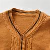 Auro Mesa Kids Boys' Anti-Pill V-Neck Cardigan Sweater Button up Knit Children Jacket 1 2 3 4 5 Years (Navy, 80 12-18M) view 4