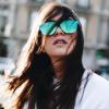 FEISEDY Mirrored Rimless Sunglasses One Piece Lens Reflective Sunglasses for Women Men B2647 view 3