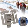 Alomejor Drink Tube Clip Hydration Packs Water Bladder Bag Drink Tube Clip Holder Outdoor Backpack Buckle Backpack Accessories(Brown) view 2