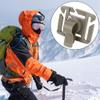 Alomejor Drink Tube Clip Hydration Packs Water Bladder Bag Drink Tube Clip Holder Outdoor Backpack Buckle Backpack Accessories(Brown) view 4