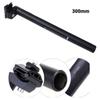 Bike Seat Post,Bicycle SeatpostBlack Aluminum Alloy Metal Mountain Bike Cushion Saddle Seat Tube Bicycle Seat Post Seatpost, Mountain Bike Seat Post for MTB view 2