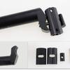 Bike Seat Post,Bicycle SeatpostBlack Aluminum Alloy Metal Mountain Bike Cushion Saddle Seat Tube Bicycle Seat Post Seatpost, Mountain Bike Seat Post for MTB view 4