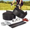 MinLia Bike Handlebar Tape,Handlebar Tape,Cycling Road Bike Handlebar Tape Anti-Slip Bicycle Handle Bar Tapes Wrap Cork Guidoline Fixing Straps Bicycle Accessories,Blue view 1