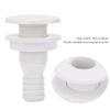 Alomejor Marine Boat Drain Vent, Durable, Easy to Install, Boat Bilge Pump, Plastic Thru Hull Fitting, 1 Inch Hose Adapter for Yachts, Fishing Boats, view 2