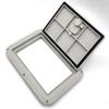 DPI Marine 9" x 12" Flush Series Access Hatch in Auster (Light Gray) - DPF912AU (Made in USA) view 2