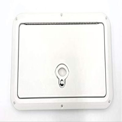 DPI Marine 9" x 15" Flush Series Access Hatch in Polar White (Bright White) - DPF915PW (Made in USA)