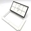 DPI Marine 9" x 15" Flush Series Access Hatch in Polar White (Bright White) - DPF915PW (Made in USA) view 2