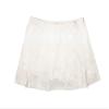 Boast Women's Pleated Court Tennis Skirt, X-Large, White with White view 1