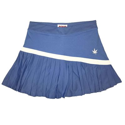 Boast Women's Skinny Pleat Tennis Skirt, X-Small, Carolina Blue