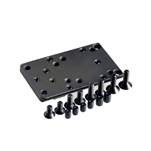 Mount Red Dot Mounting Platform Glok Plate Base Mount Compatible (Black)