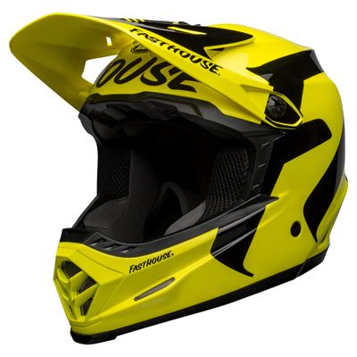 BELL Full-9 Fusion MIPS Adult Full Face Bike Helmet - Fasthouse Newhall Gloss Hi-Viz/Black (2023), XX-Large (61-63 cm)