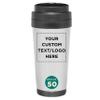 Custom Insulated Stainless Steel Travel Mugs 16 oz. Set of 50, Personalized Bulk Pack - Perfect for Iced Coffee, Soda, Other Hot & Cold Beverages - Stainless Steel view 1
