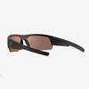 Magpul Helix Sunglasses Tactical Ballistic Military Eyewear Shooting Glasses for Men and Women, Black Frame, Polarized Bronze Lens with Blue Mirror view 4
