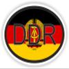1x DDR Germany Country Code Oval Vinyl Waterproof Sticker - 25cm / 9.8inches view 1