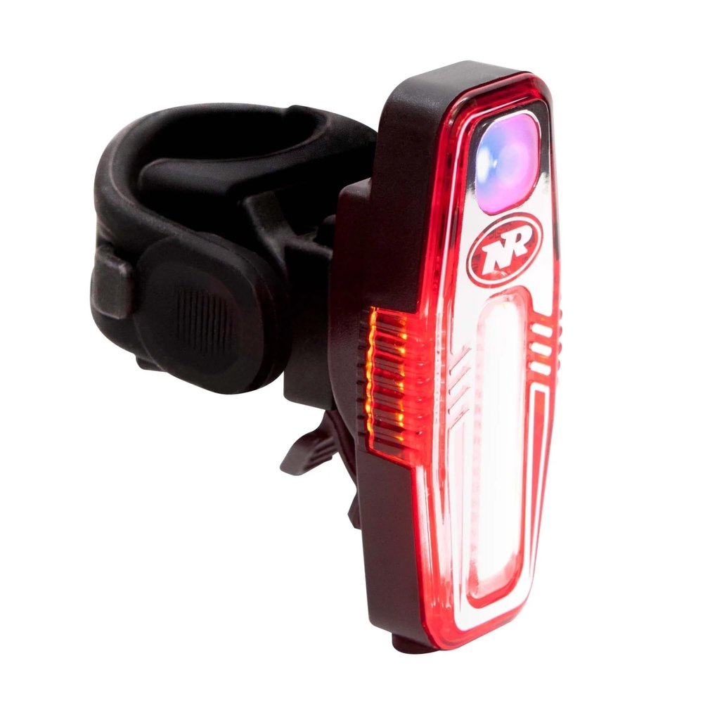 NiteRider Sabre 110 Rear Bike Light LED USB Rechargeable Bicycle Taillight Water Resistant Road City Commuting Cycling Safety, Red (5093)