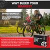 BleedZone Bleed Kit for Tektro Hydraulic Brakes, TRP Hydraulic Brakes with 120ml Mineral Oil - Bicycle Brake Bleed Kit for Hydraulic Brakes with Syringes and Hose - Ideal for Tektro Brake Bleed Kit view 4