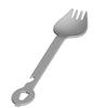 9 in 1 Long Titanium Camping Utensil. Features Spork, Wrench, Bottle Opener and Screw Driver. Designed by OSEI view 2