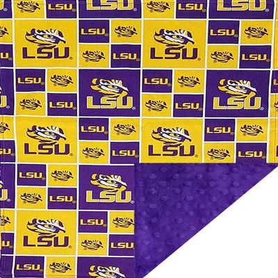 Future Tailgater LSU Tigers Licensed Minky Blanket (60" x 42")