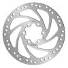 BUCKLOS 140mm 160mm 180mm 203mm MTB Disc Brake Rotor with 6 Bolts, Bicycle Brakes Stainless Steel Rotors M5 Screws, Opposite Hole Distance 44mm, fit Mountain Road Bikes MTB BMX view 1