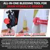 BleedZone Bleed Kit - SRAM Brake Bleed Kit with Code Guide Level and SRAM DOT 5.1 Brake Fluid with Reusable 20ml Syringes and Bleeding Edge Tool - Professional Bicycle Hydraulic Bleeding Set view 3