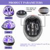 Kids Helmet Adjustable for Kids Ages 3-8 Years Old Boys Girls, Toddler Bike Helmet with Protective Sports Gear Set Knee Elbow Pads Wrist Guards for Cycling Roller Skating Skateboard-(Purple Star) view 2