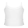 Hansber Girls Ballet Dance Tank Tops Sequined Dancewear Camisole Sequined Tops Sports Cami Shirts White 12 view 2